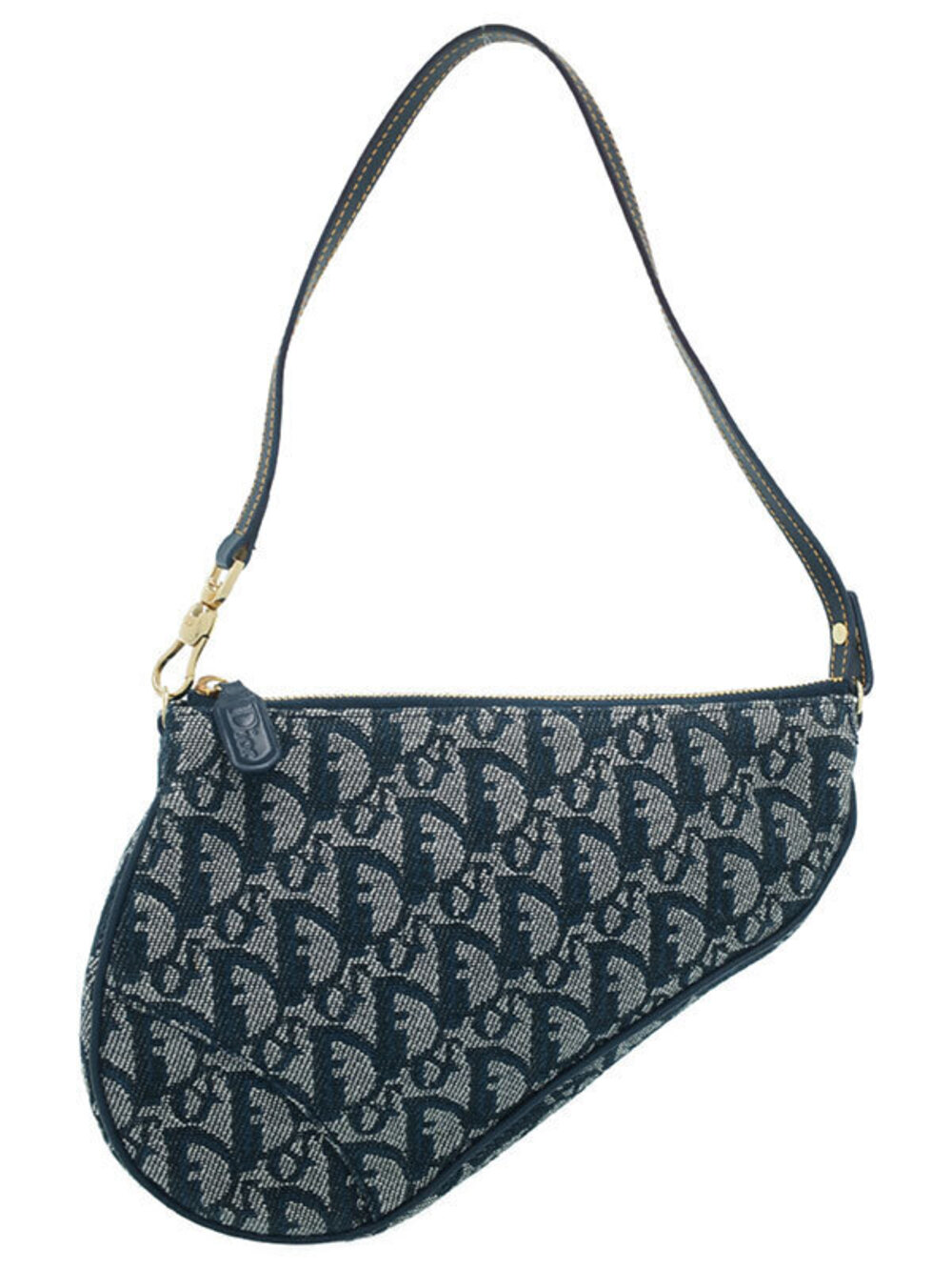 Christian Dior Trotter Saddle Pouch Clutch Handbag